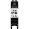 Модуль-вставка Keystone Jack RJ-45 EXEGATE KJ-8P8C-U-C6A-180-TL EX297266RUS