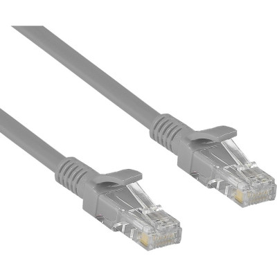 Патч-корд EXEGATE UTP-RJ45-RJ45-C6-CU-0,5M-GY